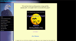 Desktop Screenshot of eaglesgchawaii.com