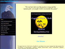 Tablet Screenshot of eaglesgchawaii.com